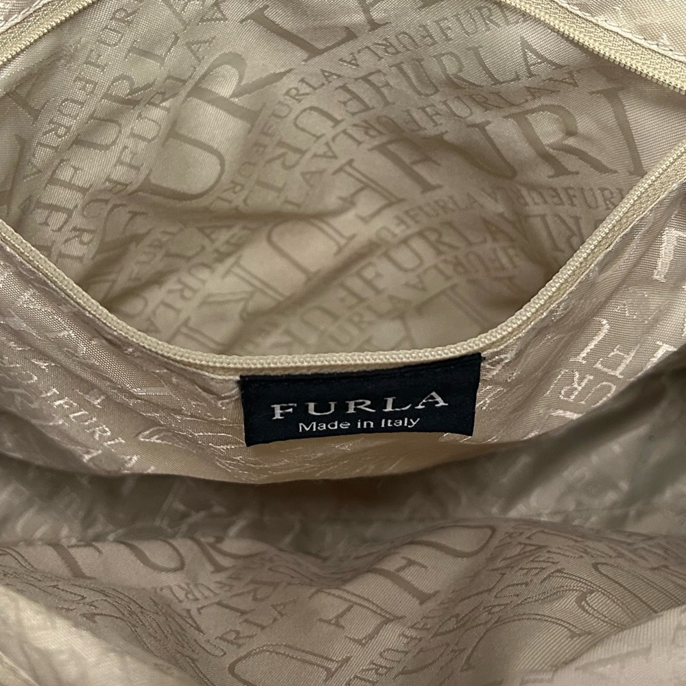 Authentic Furla Tote Bag in Light Gray - Picture 5 of 10